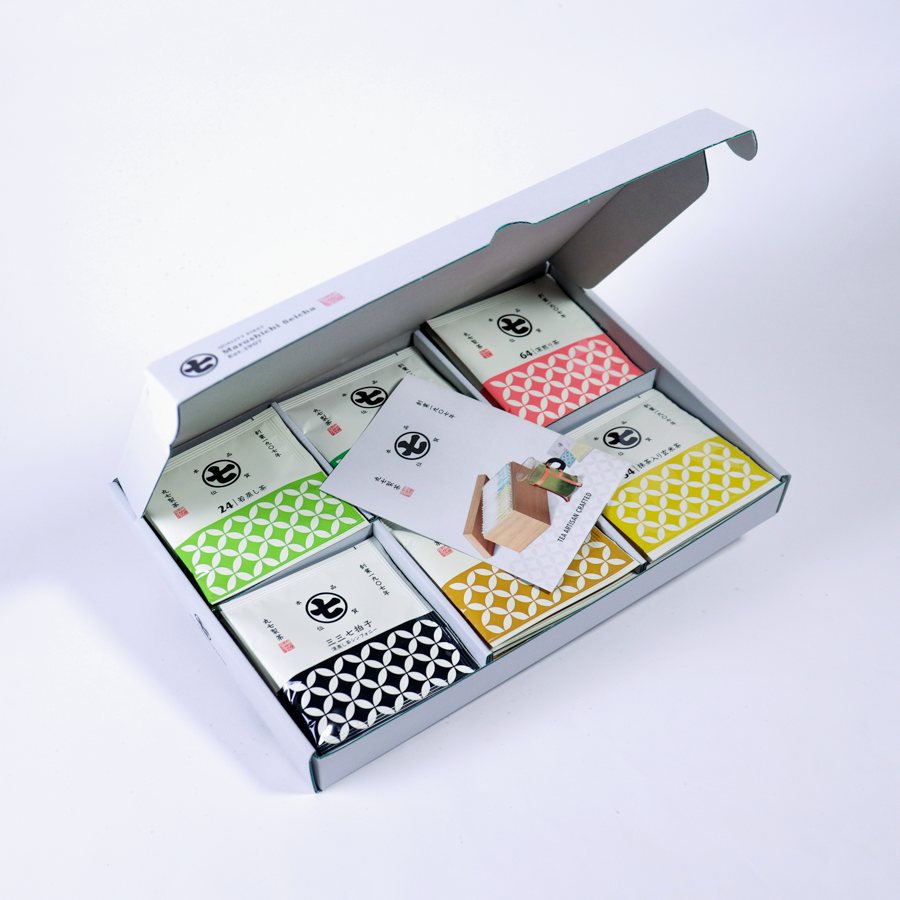 丸七製茶プレミアムティーバッグ　6種×5包　ギフトBOX入り